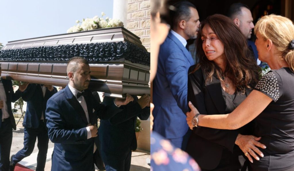 Θλίψη στο τελευταίο «αντίο» στον πρωταθλητή άρσης βαρών Δ.Ζαρζαβατσίδη: Συντετριμμένη η σύζυγός του (φωτο)