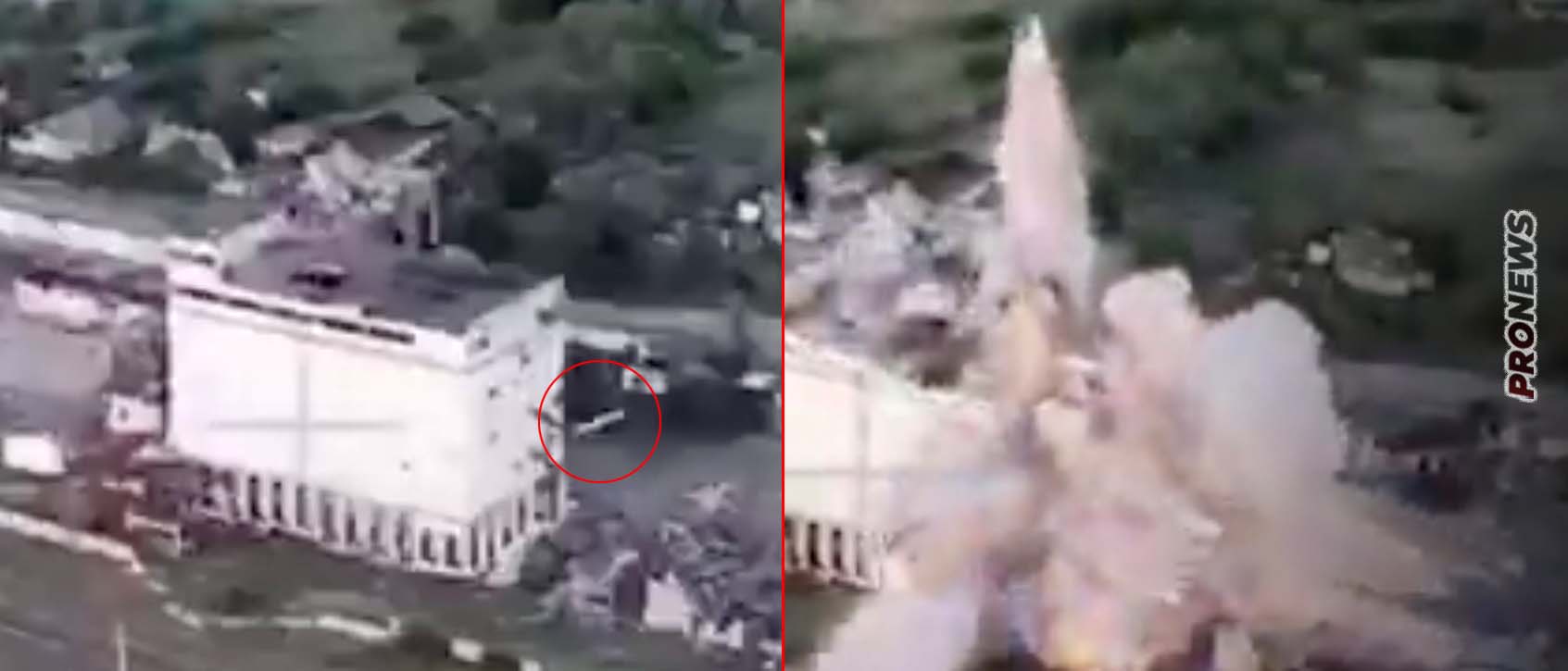 Οι Ρώσοι έπληξαν με πυραύλους Kh-38 το εργοστάσιο εξόρυξης πετρελαίου στο Βολχάνσκ (βίντεο)