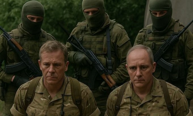 Αυτοί είναι οι Βρετανοί ανώτεροι αξιωματικοί που αιχμαλωτίστηκαν από τις ρωσικές ειδικές δυνάμεις σε καταδρομική