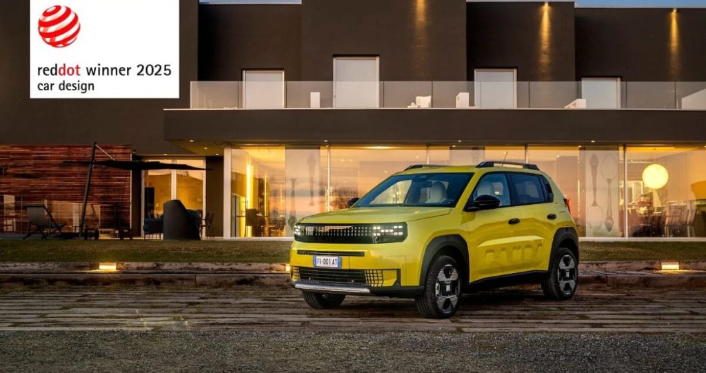 Το FIAT Grande Panda κέρδισε το Red Dot Award 2025