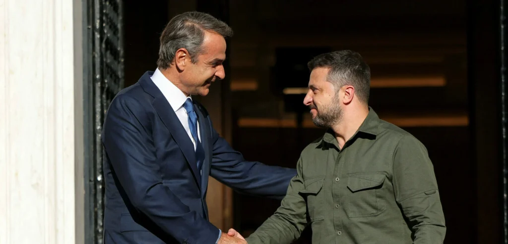 Τηλεφωνική επικοινωνία Κ.Μητσοτάκη – Β.Ζελένσκι