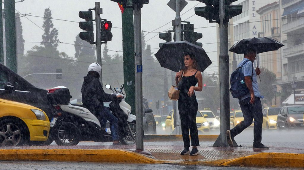 Με βροχές και καταιγίδες το σημερινό «σκηνικό» του καιρού – Αναλυτικά η πρόγνωση της ΕΜΥ