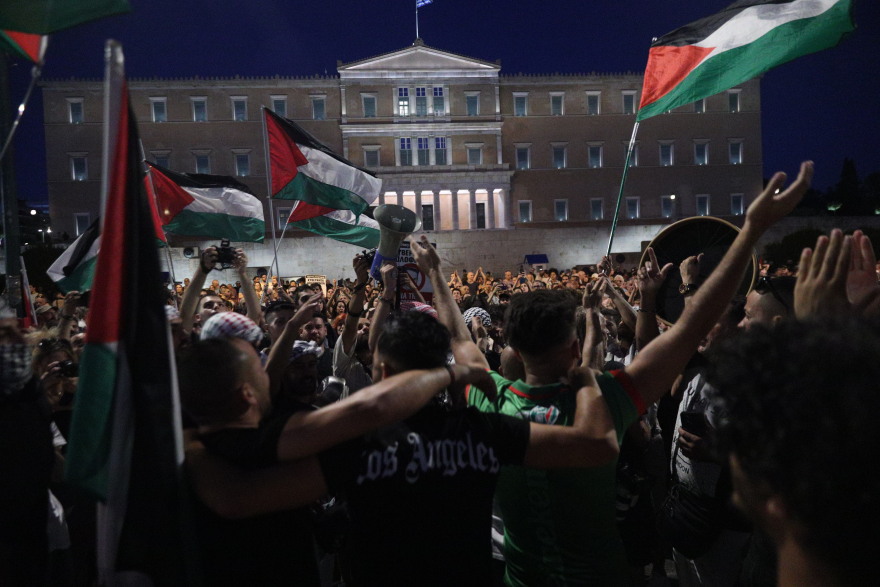 Διαδηλώσεις υπέρ του παλαιστινιακού λαού σε περισσότερες από 70 πόλεις της χώρας: Δείτε εικόνες