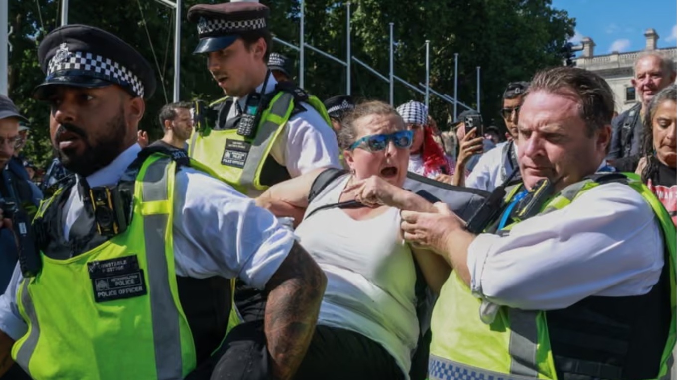 Νέα κινητοποίηση υποστήριξης για τους Παλαιστινίους στο Λονδίνο: Σχεδόν 500 συλλήψεις