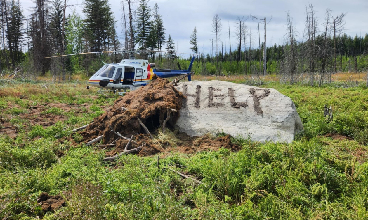 Καναδάς: Άνδρας είχε εξαφανιστεί για εννέα ημέρες σε δάσος και βρέθηκε σώος – Χάραξε «βοήθεια» σε έναν βράχο