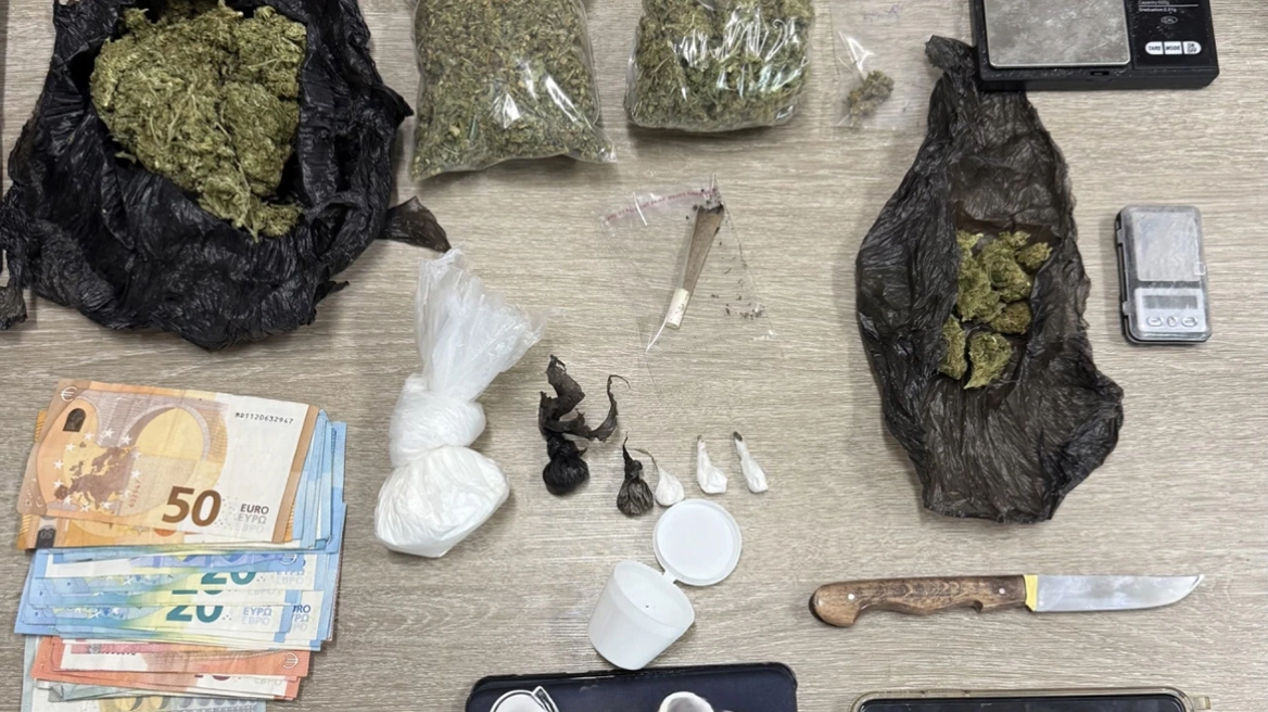 Τρεις συλλήψεις για ναρκωτικά και όπλα στο Ηράκλειο