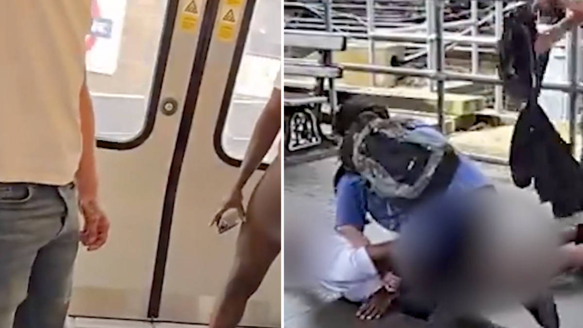 Λονδίνο: Βρετανοί «ξάπλωσαν» γυμνό άντρα αφρικανικής καταγωγής στο μετρό – Δείτε βίντεο