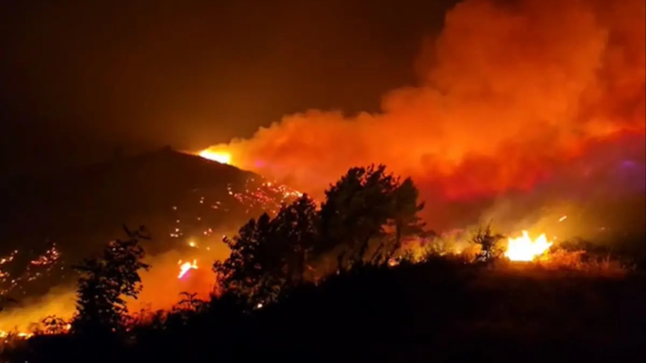 Σε εξέλιξη το πύρινο μέτωπο στην Αλβανία – Ένας νεκρός