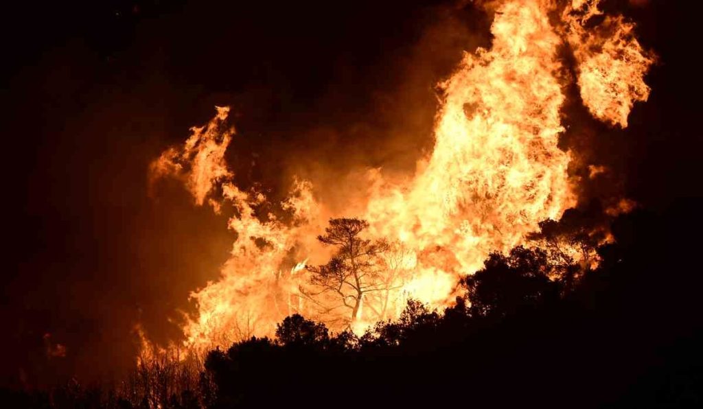 Φωτιά στα Συχαινά – Πατέρας Γερβάσιος: «Οι φλόγες έφτασαν στο μοναστήρι – Σώθηκε από θαύμα» (βίντεο)