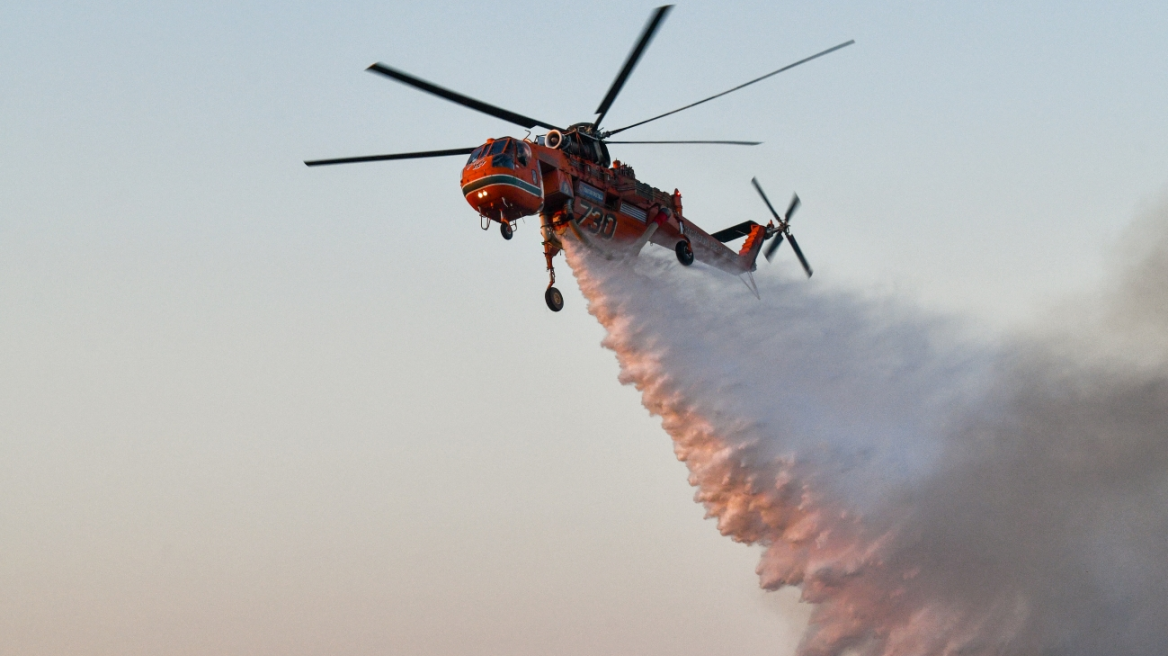 Ηλεία: Φωτιά σε δάσος στην Αρετή – Σηκώθηκαν 2 εναέρια