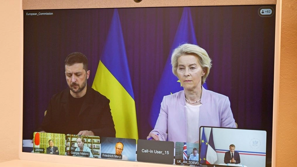 Ολοκληρώθηκε η τηλεδιάσκεψη ανάμεσα στους Ευρωπαίους ηγέτες και τον Β.Ζελένσκι: Οι πρώτες δηλώσεις