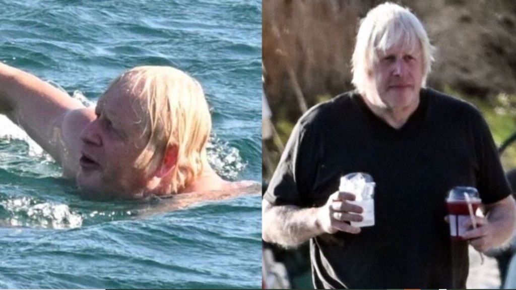 Στην Εύβοια ο Μπόρις Τζόνσον μαζί με την σύζυγό του και τα τέσσερα παιδιά τους (φωτο)