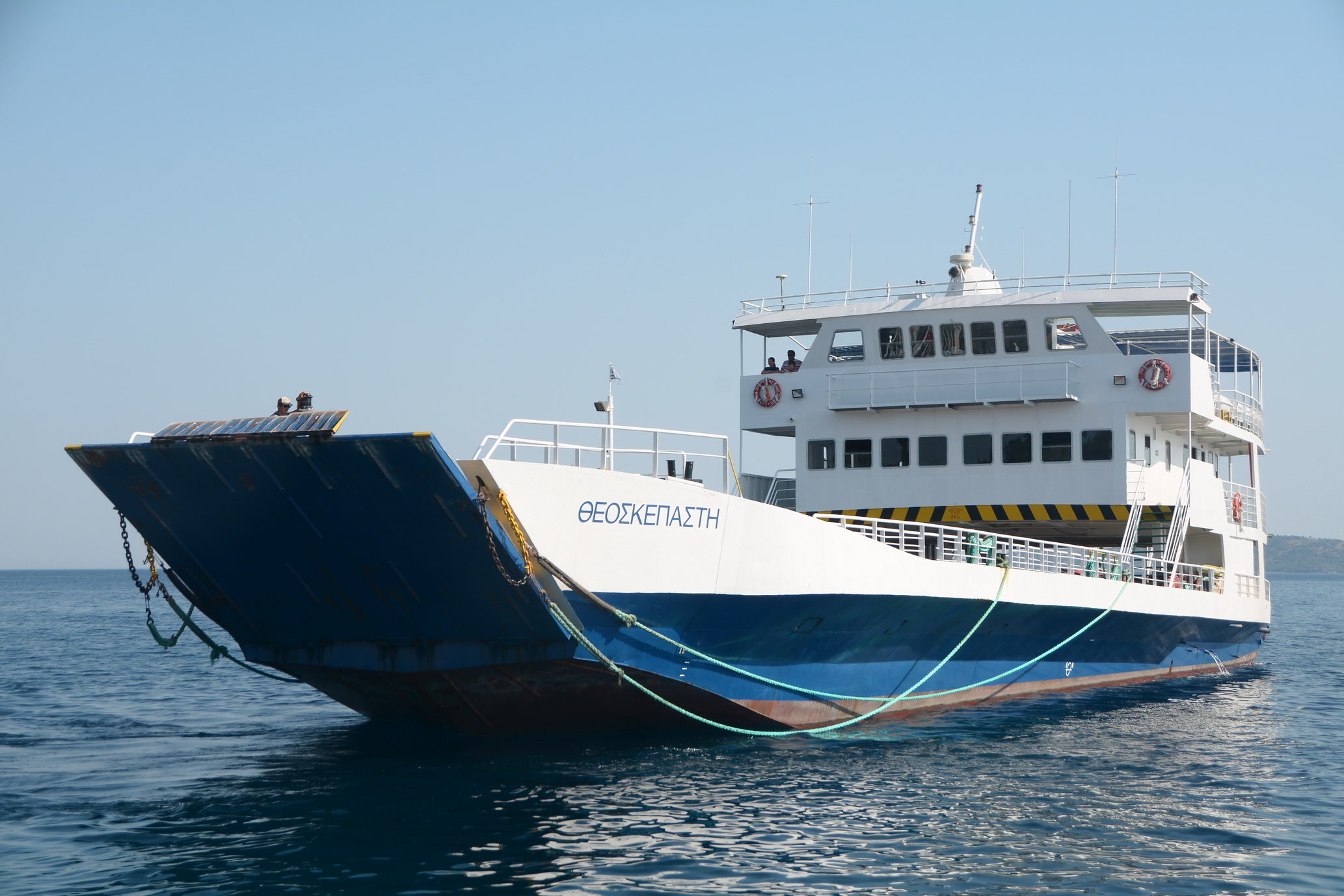 Ταλαιπωρία για 144 επιβάτες πλοίου στην Αμμουλιανή: Παρουσίασε βλάβη και ακινητοποιήθηκε στο λιμάνι του νησιού