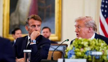 N.Tραμπ προς Ε.Μακρόν: «Ο Πούτιν θέλει να δεχτεί μία συμφωνία ειρήνης για χάρη μου»!