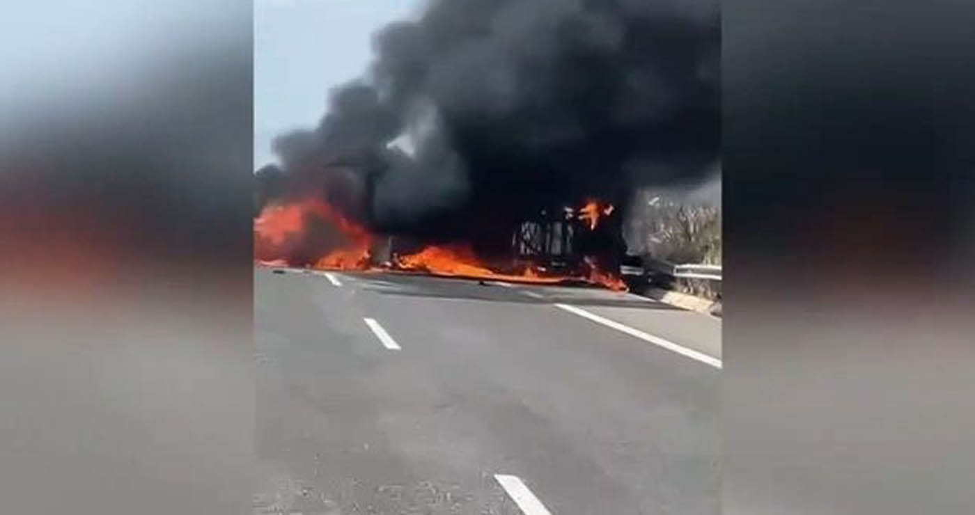 Τροχαίο στην Εγνατία: «Τους είδαμε να καίγονται – Δεν μπορούσαμε να τους βγάλουμε» λέει αυτόπτης μάρτυρας