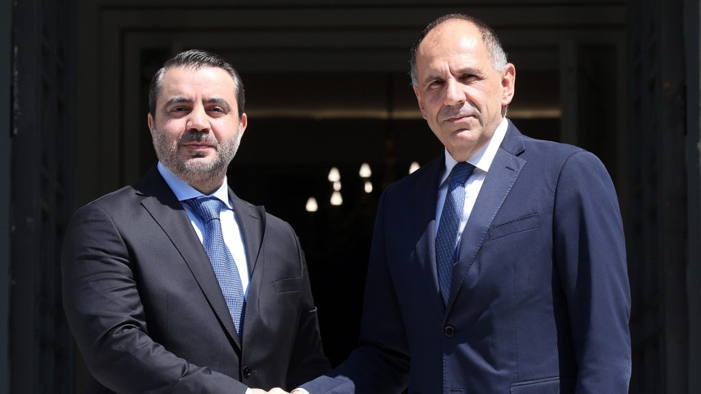 Γ.Γεραπετρίτης σε υπουργό του Τζολάνι: «Να μην εξαιρεθεί καμία εθνοτική και θρησκευτική κοινότητα»