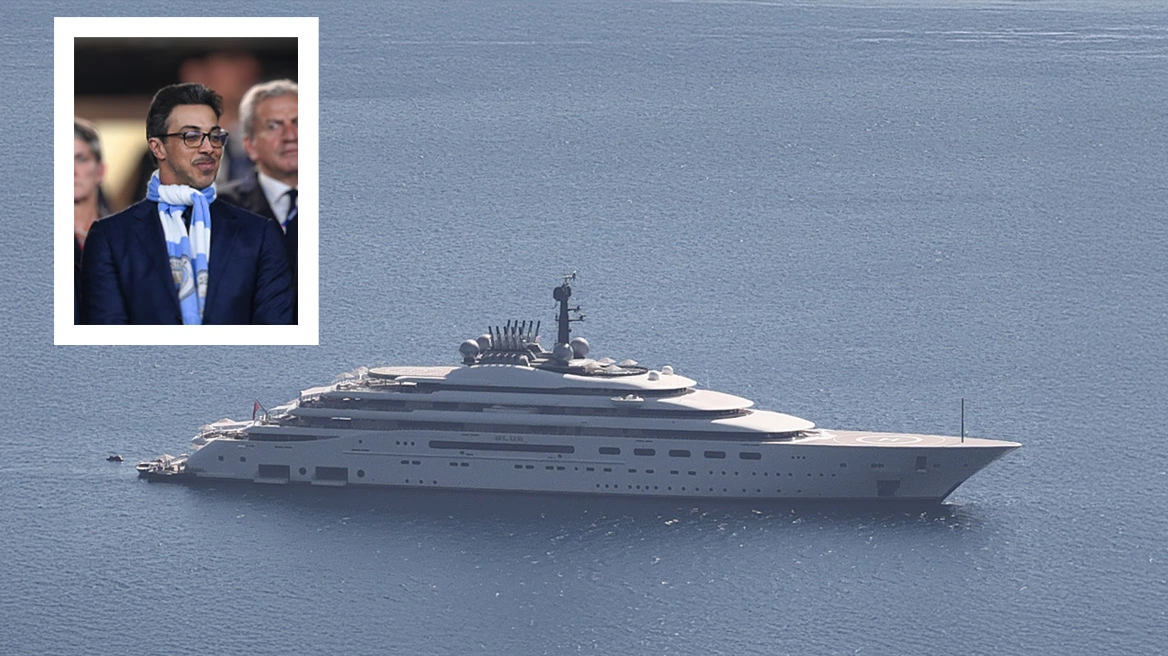 Μετά την Καλαμάτα, ο σεΐχης της Μάντσεστερ Σίτι ταξίδεψε στην Κρήτη με το πολυτελές γιοτ του – Δείτε φωτογραφίες