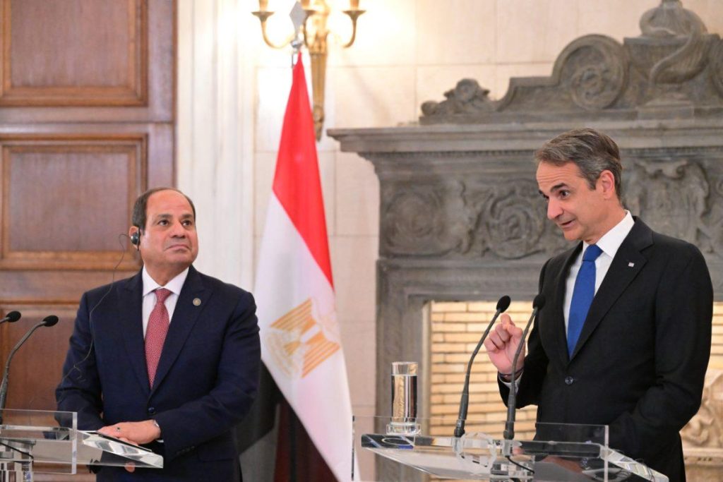 Ο Κυριάκος Μητσοτάκης επικοινώνησε τηλεφωνικώς με τον Αιγύπτιο πρόεδρο Φατάχ αλ Σίσι – Τι συζήτησαν οι δύο ηγέτες