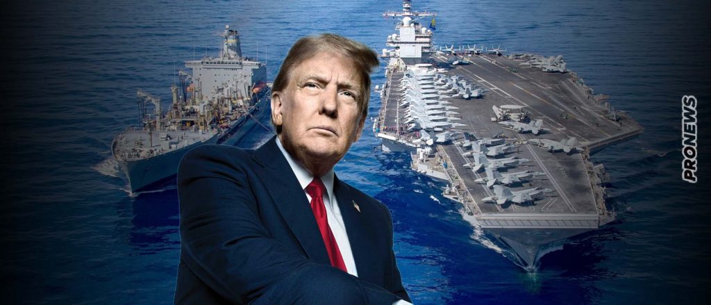 Ο Ν.Τραμπ έδωσε εντολή να αναπτυχθεί μεγάλη ναυτική δύναμη με χιλιάδες πεζοναύτες ανοικτά της Βενεζουέλας
