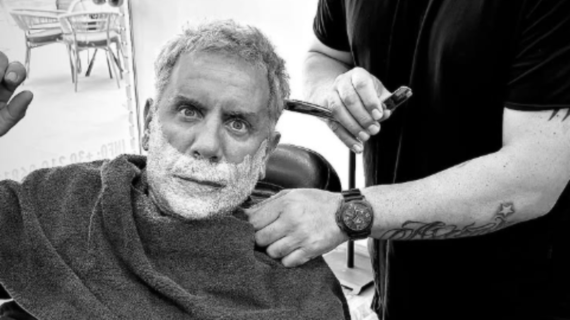 Γ.Μαζωνάκης: Πήγε για κούρεμα λίγες ημέρες μετά το εξιτήριο από το Δρομοκαΐτειο (φωτο)
