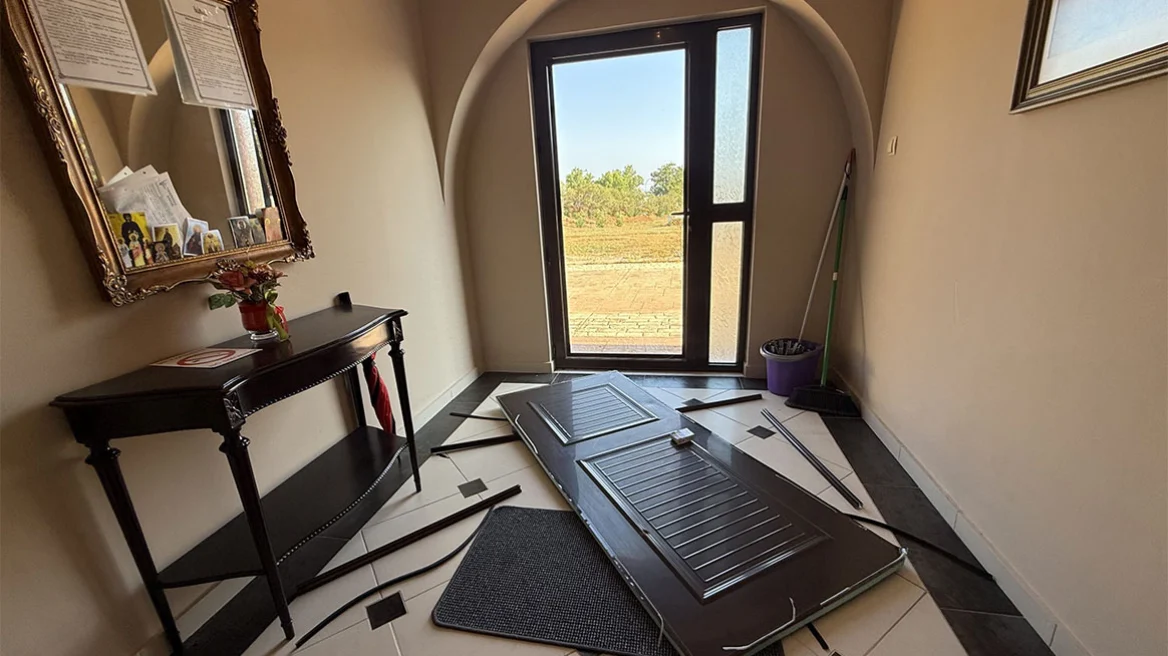 Χανιά: Άγνωστοι βανδάλισαν τους νοσοκομειακούς ξενώνες της Ιεράς Μητρόπολης Κυδωνίας και Αποκορώνου (φωτο)