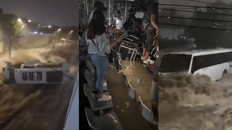 Κατακλυσμός στο Μεξικό – Δύο νεκροί από τις ισχυρές βροχοπτώσεις (βίντεο)