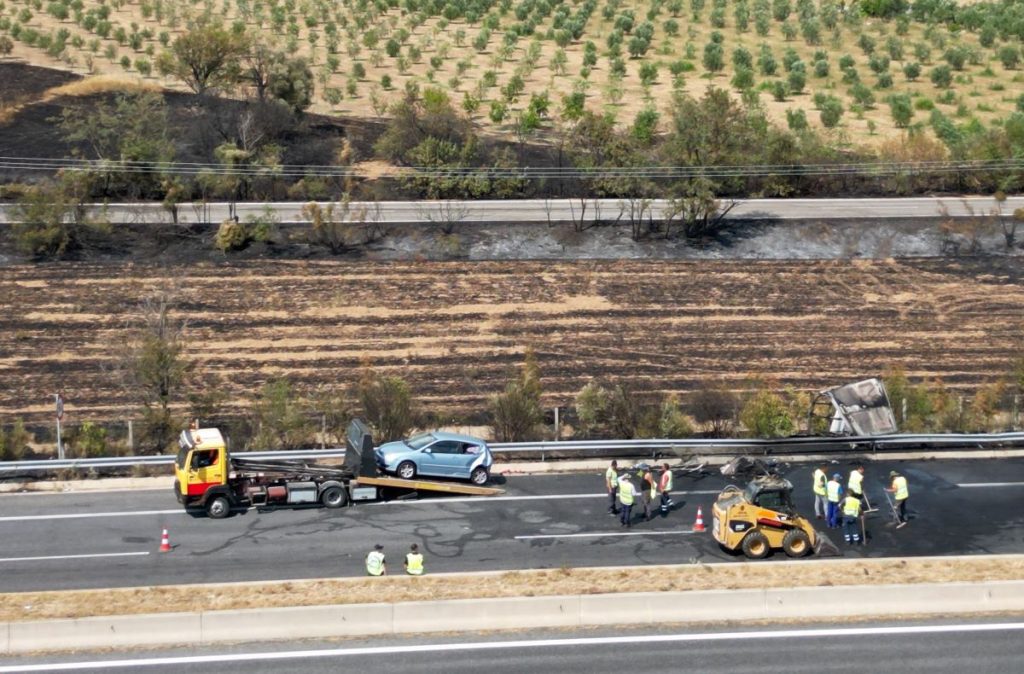 Τροχαίο ατύχημα στην Εγνατία Οδό με τρεις νεκρούς: Στις φυλακές Κομοτηνής ο Βούλγαρος οδηγός του φορτηγού