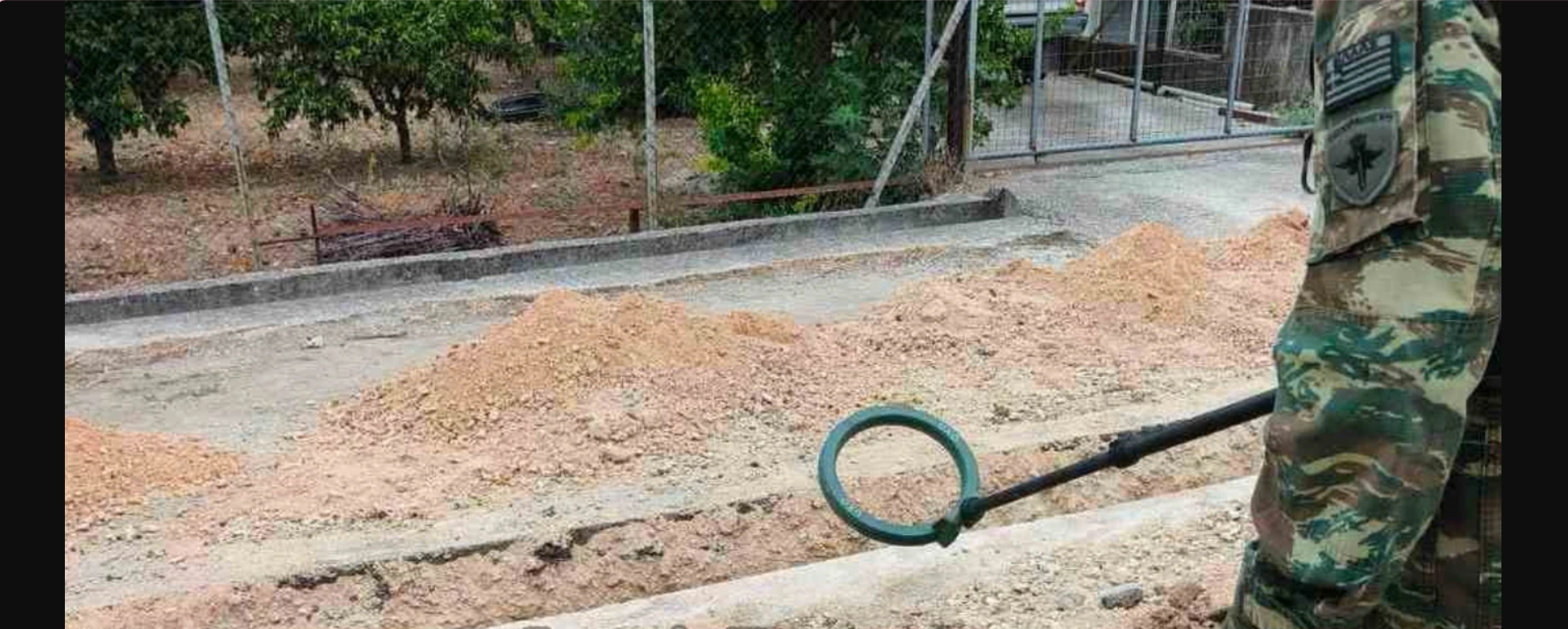 Λαμία: Βρέθηκαν βλήματα του Β’ Παγκοσμίου Πολέμου κατά τη διάρκεια εργασιών – Βίντεο από την καταστροφή τους