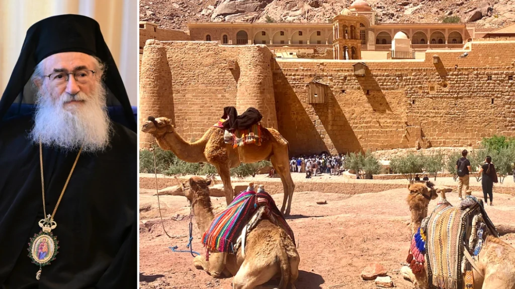 Αρχιεπίσκοπος Σινά Δαμιανός: «Ευχαριστώ την ελληνική κυβέρνηση και τους πιστούς για το ενδιαφέρον»