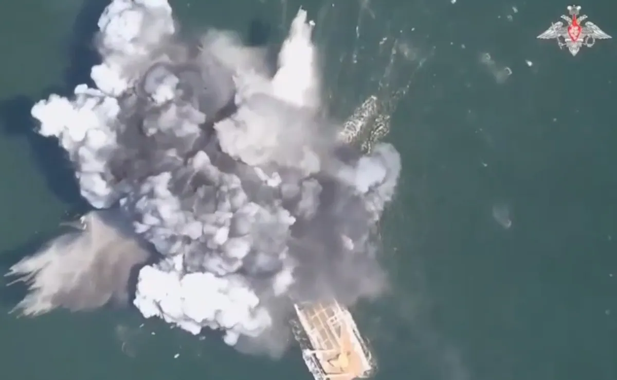 Η νέα εποχή των πολέμων: Οι Ρώσοι κατασκεύασαν και χρησιμοποίησαν drone καμικάζι ποταμών (βίντεο)