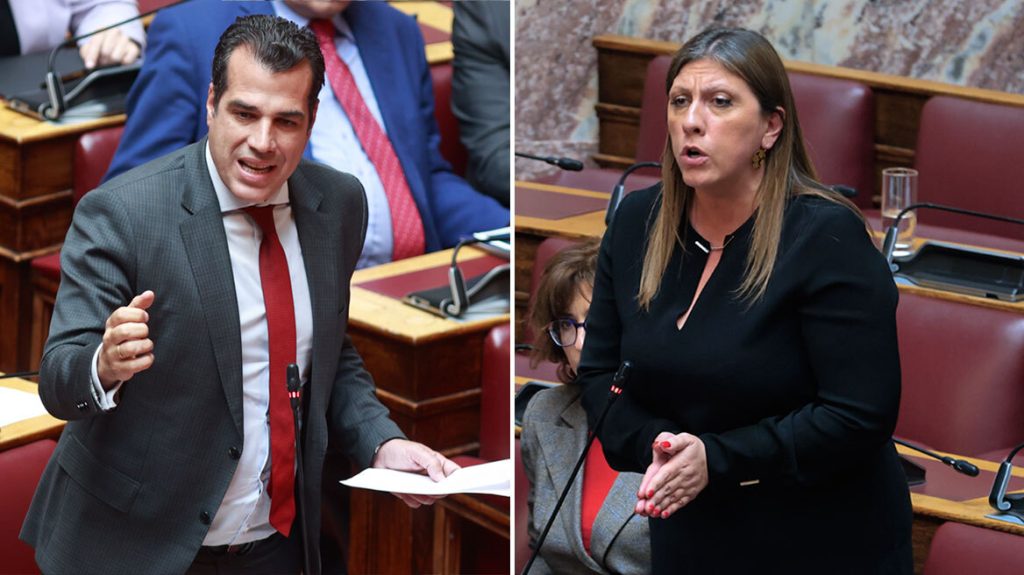 Κόντρα Πλεύρη – Ζωής στη Βουλή για το μεταναστευτικό