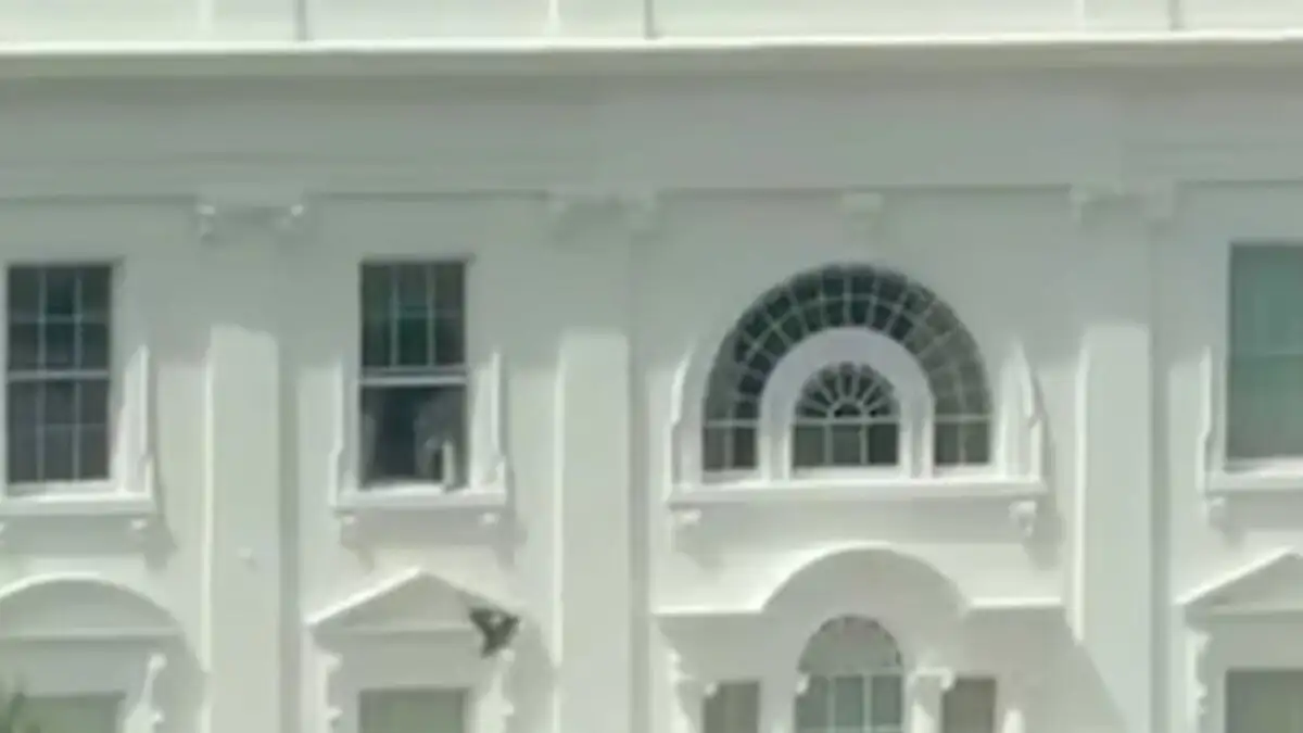 Viral βίντεο με μυστηριώδη αντικείμενα να εκτοξεύονται από παράθυρο του Λευκού Οίκου