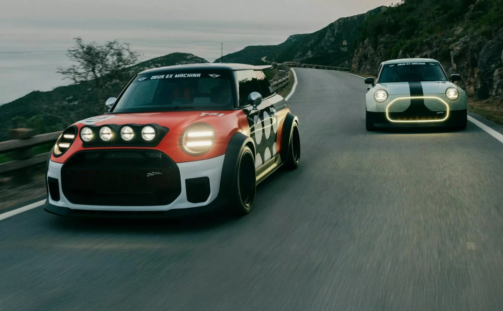 H MINI συνεργάζεται με την Deus Ex Machina και παρουσιάζει δύο «άγρια» JCW