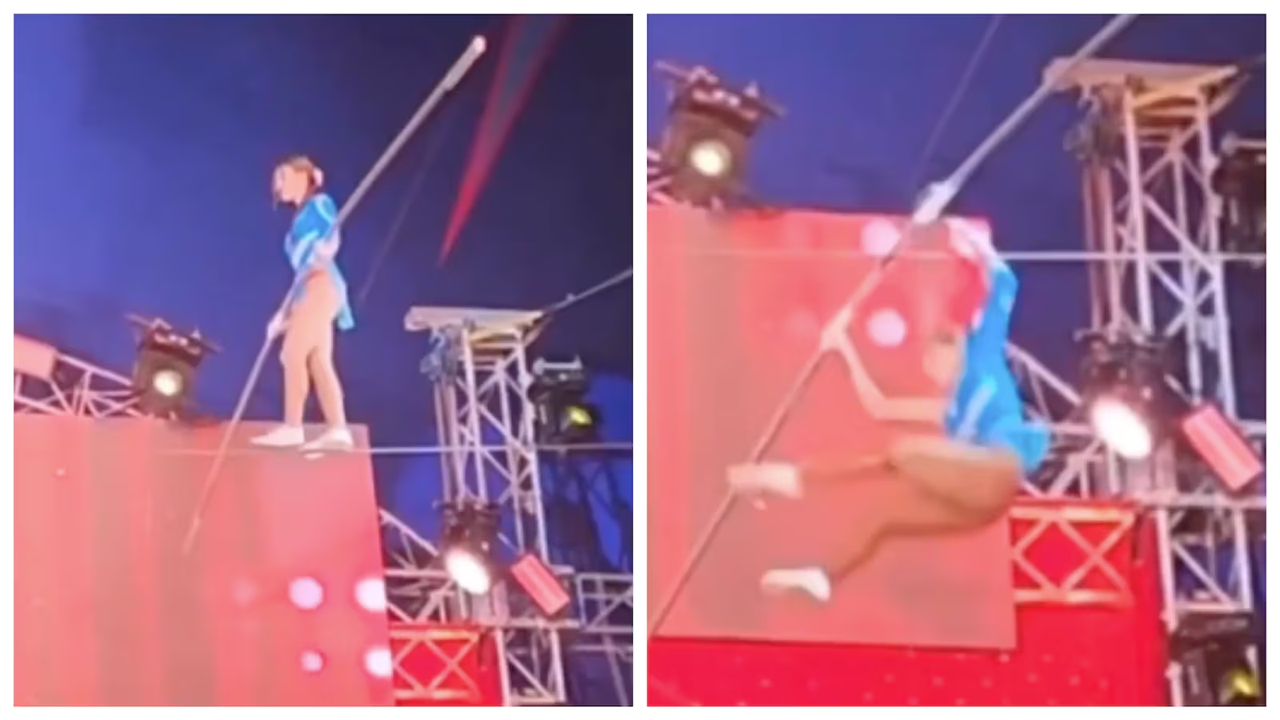 Βίντεο: Η στιγμή που 19χρονη ακροβάτης σε τσίρκο της Κολομβίας πέφτει από ύψος 9 μέτρων