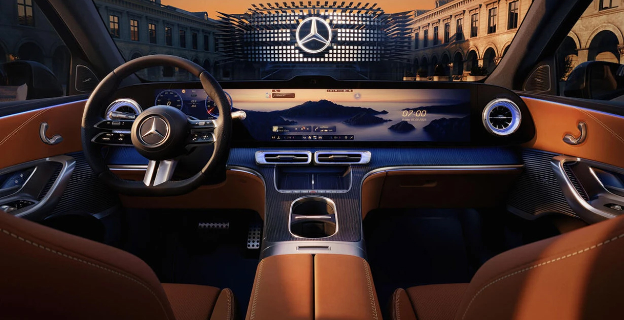 Ξελογιάζει το εσωτερικό της νέας ηλεκτρικής Mercedes-Benz GLC