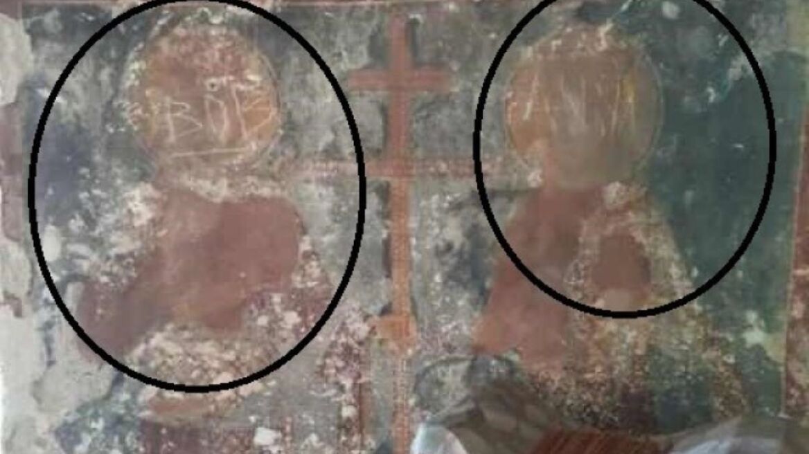 Αίσχος: Χάραξαν με μαχαίρι αγιογραφίες 600 ετών στην Ρόδο!