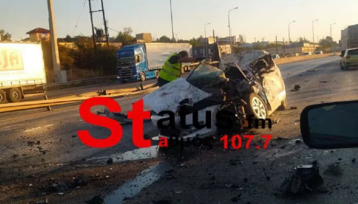 Θανατηφόρο τροχαίο στην Εγνατία Οδό στο ύψος του Δερβενίου – Ένας νεκρός και ένας τραυματίας (φωτο)