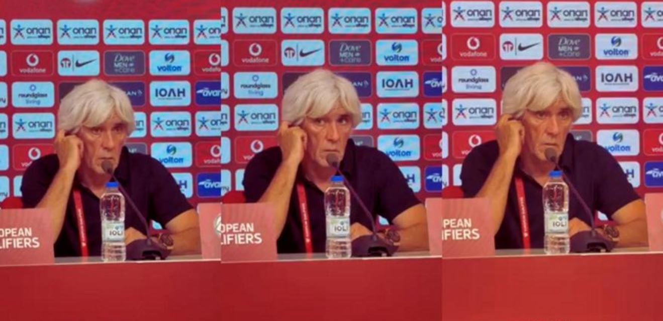 «Ταρακουνήθηκε» ο Ι.Γιοβάνοβιτς από τον σεισμό των 5,2 Ρίχτερ: Σαστισμένος ο προπονητής της Εθνικής – Δείτε βίντεο