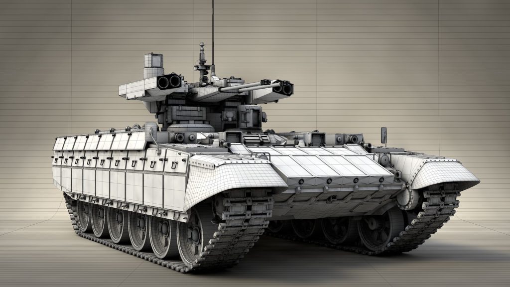 Τα πληρώματα των «εξολοθρευτών»   BMP-T Terminator εκπαιδεύονται λίγο πριν την αποστολή τους στην  ανατ. Ουκρανία