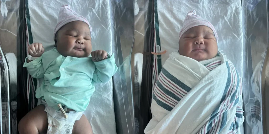 ΗΠΑ: Γυναίκα γέννησε μωρό που ζύγιζε 6,3 κιλά! – «Αυτό βγήκε από μέσα μου;» (φωτο)