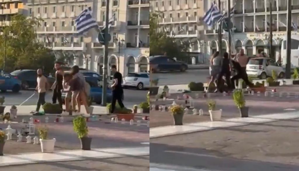 Βίντεο ντοκουμέντο: Η στιγμή της συμπλοκής Παλαιστίνιων & Ισραηλινών μπροστά από το Μνημείο του Αγνώστου Στρατιώτη