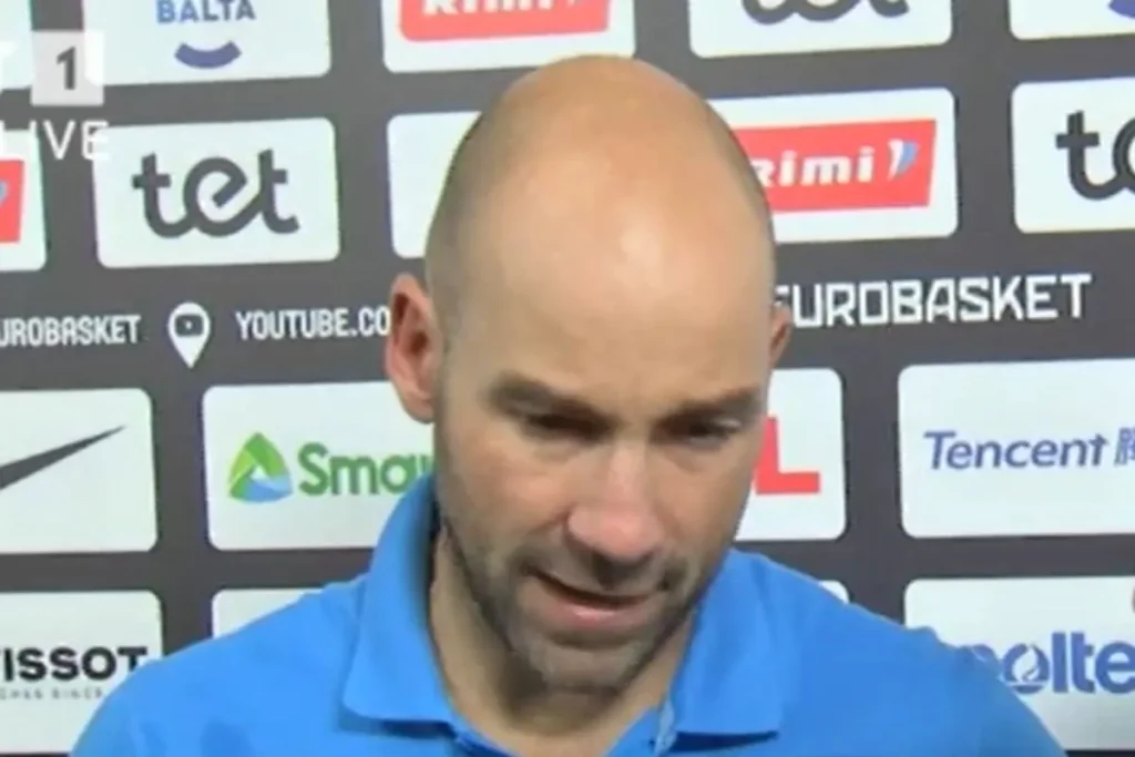 Συγκινημένος ο Βασίλης Σπανούλης: «Αφιερώνουμε το μετάλλιο σε όλους τους Έλληνες όπου κι αν βρίσκονται»