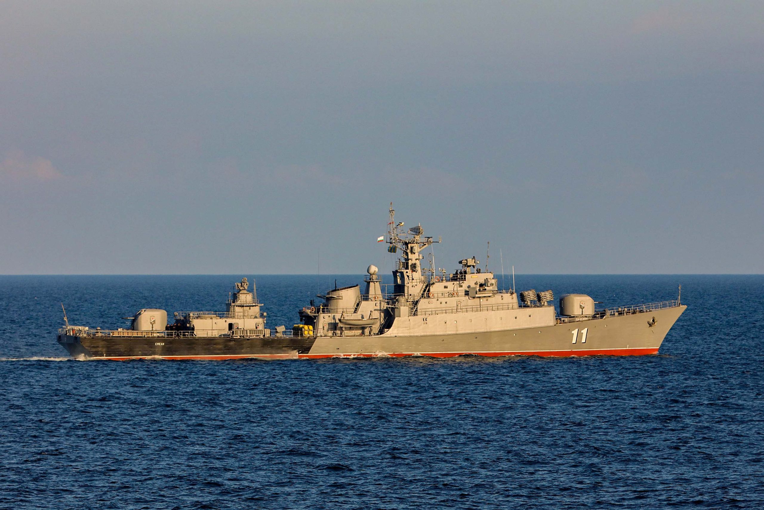 Φρεγάτα του Ναυτικού της Βουλγαρίας κατέρριψε drone στη Μαύρη Θάλασσα