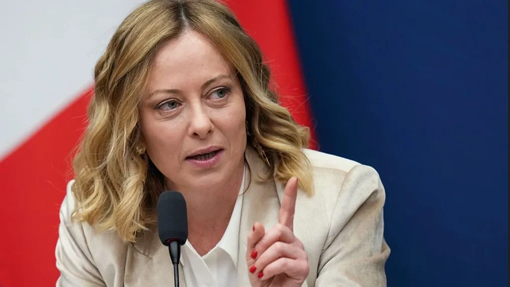 Η Τ.Μελόνι απορρίπτει την κατοχή της Γάζας από το Ισραήλ και το κατηγορεί για «δυσανάλογη απάντηση στην Χαμάς»