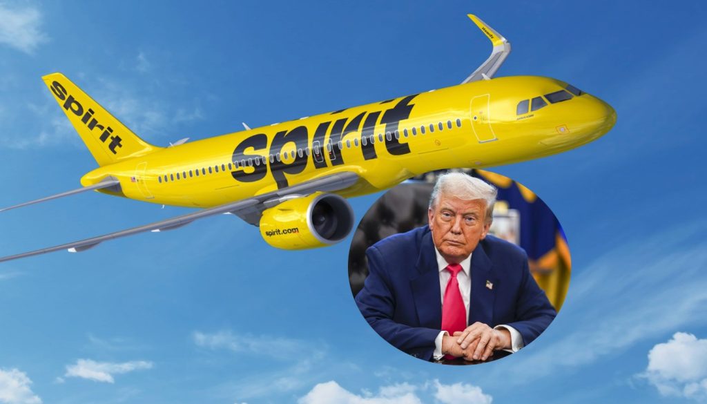 «Στρίψτε προς τα δεξιά 20°»: Αεροσκάφος της Spirit Airlines βρέθηκε στην ίδια πορεία με το Air Force One του Ν.Τραμπ