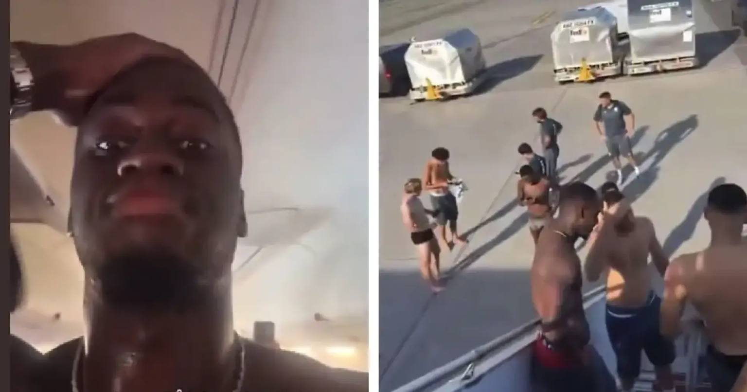 «Τα πέταξαν όλα»: Οι παίκτες της Μονακό έμειναν με τα… εσώρουχα μέσα στο αεροπλάνο λόγω βλάβης στο κλιματιστικό!