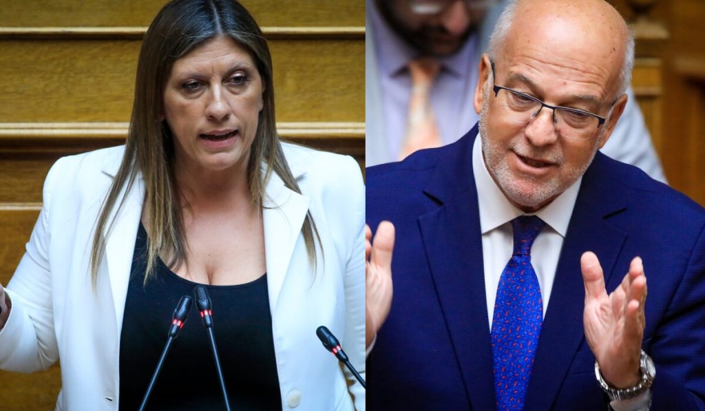 Αντιπαράθεση Φλωρίδη με Κωνσταντοπούλου: «Αποφυλακίσατε το βαρύ έγκλημα» – «Εννοείτε τον “Χασάπη” και τον “Φραπέ”;»