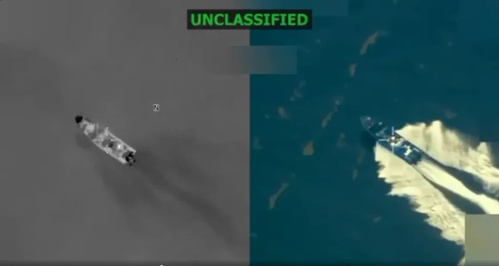 Ο Ν.Τραμπ δημοσιοποίησε βίντεο από την νέα εξολόθρευση πλοίου που μετέφερε ναρκωτικά – «Σκοτώθηκαν 3 τρομοκράτες»