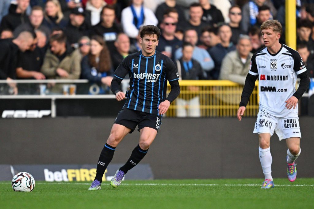 Νίκη χωρίς άγχος για την Κλαμπ Μπριζ: Επικράτησε με 2-0 της Σεντ Τρουιντέν χάρη στον εξαιρετικό Χρήστο Τζόλη