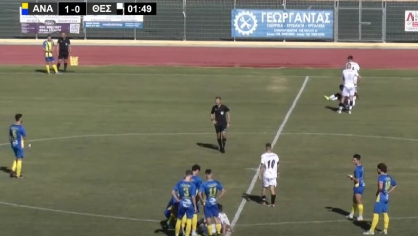 Ύποπτο ματς στην Γ’ Εθνική: Ο Θεσπρωτός κατέβηκε με 9 παίκτες και μέσα σε έξι λεπτά αποχώρησαν άλλοι 3! (βίντεο)